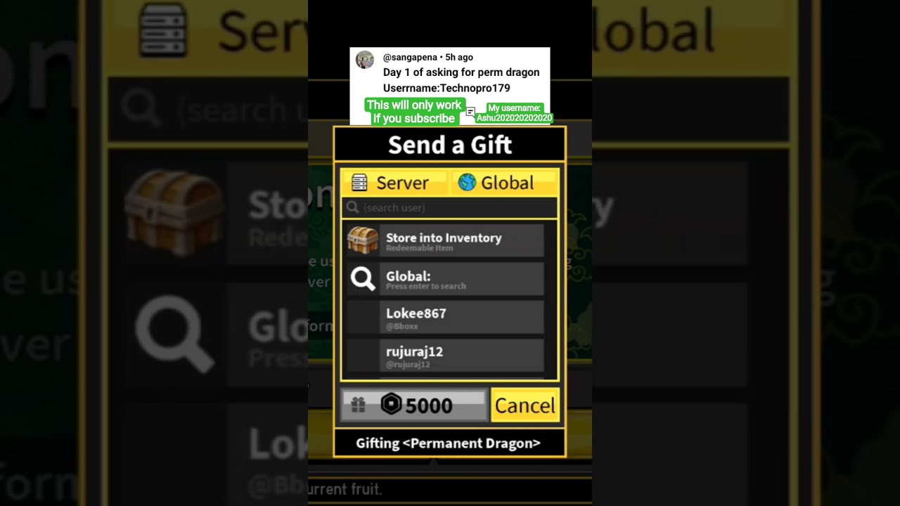 Day 89 of giving free perms to subscribers 