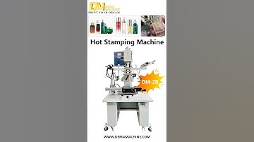 🎥 Screen Printing + Hot Stamping, Double Process Display ✨| DEMA Machine