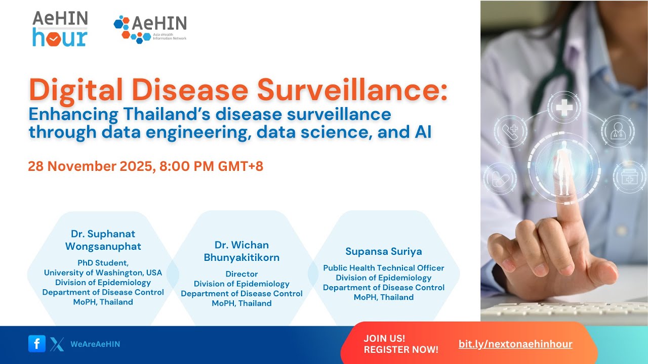 AeHIN Hour - Digital Disease Surveillance