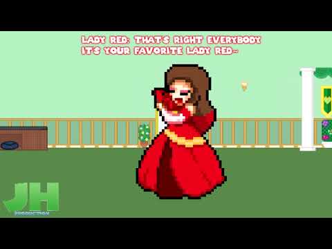 Super Mario x Mikala Shorts: That's Right Everybody it's your Favorite Lady Red (Pivot Sprites)