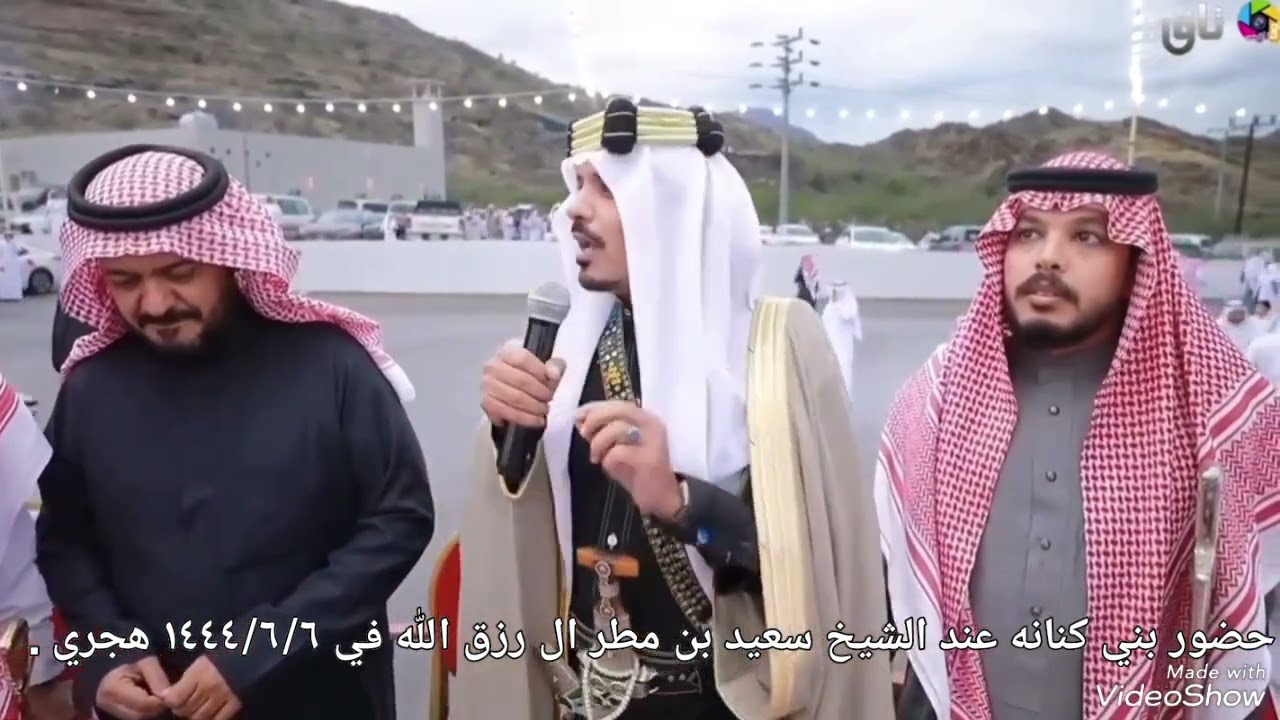 كلمة شاقول الخرش في حفل الشيخ سعيد بن مطر ال رزق..