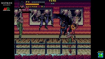 Batman Returns (DEMO) (2024) (Beat Em Up) (Mega Drive / Sega Genesis) [GAMEPLAY] [EN] [HD]