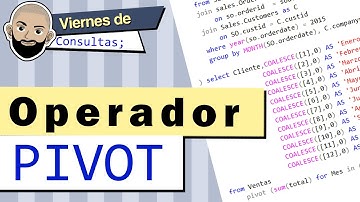 Aprende a Utilizar el Operador Pivot en 5 Minutos 🤯