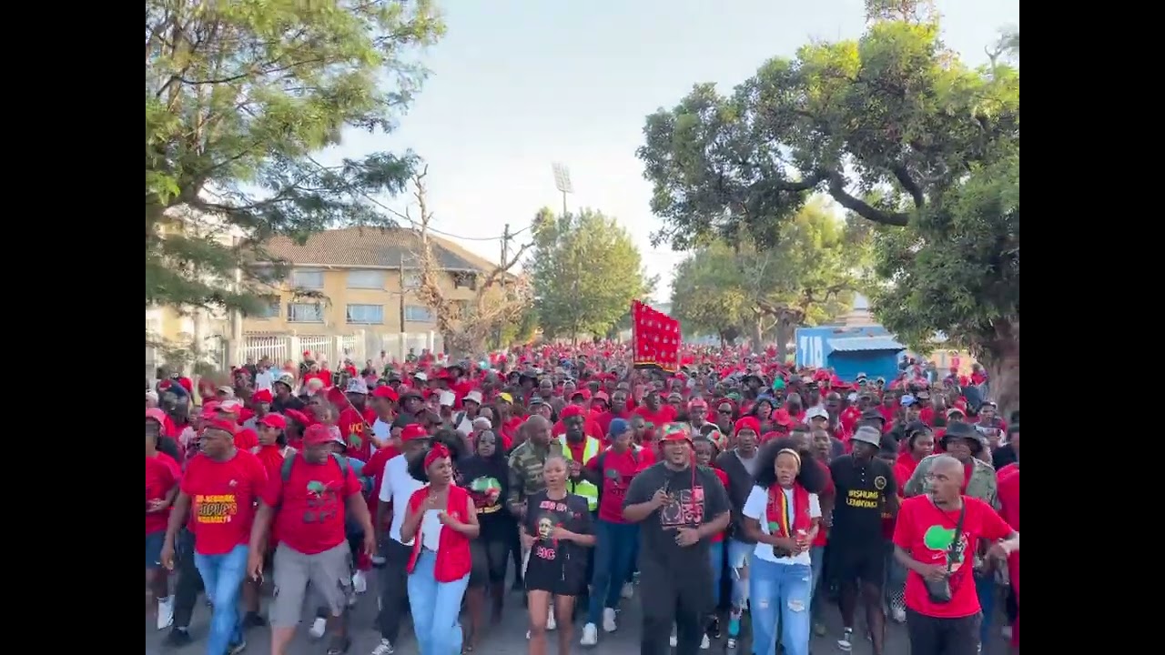 EFF  Commanders ar East London South Africa ahead of Julius Malema pre sentencing 22 January 2026