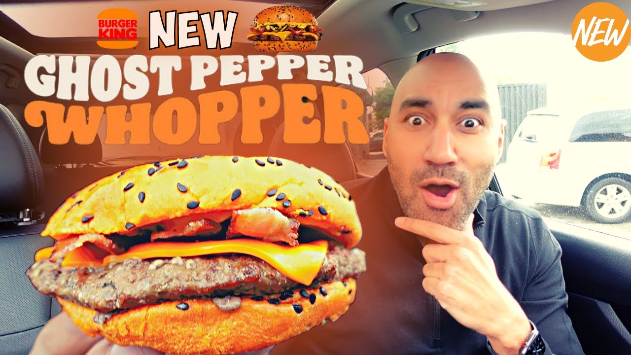 Burger King Ghost Pepper Whopper Review STARTED AS A RANT! YouTube