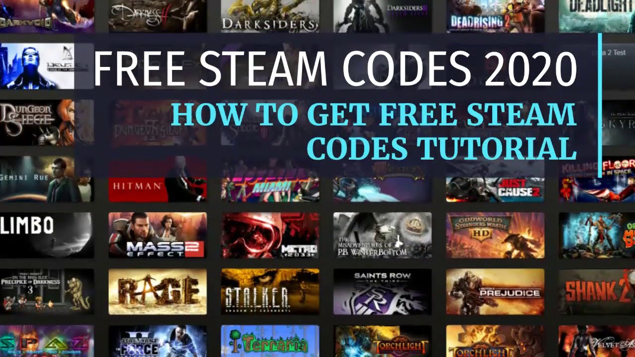 How To Get Free Steam Codes This 2020 - YouTube