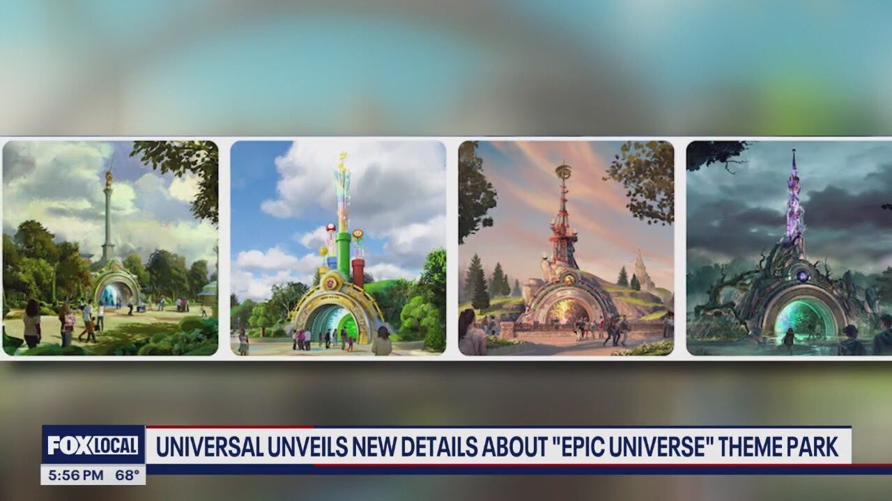 Over 50 attractions promise five worlds at Universal's new theme park ...