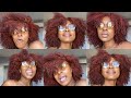DIY| How I Died My Natural Hair Copper Red/Paprika | Adore |SZA Inspired