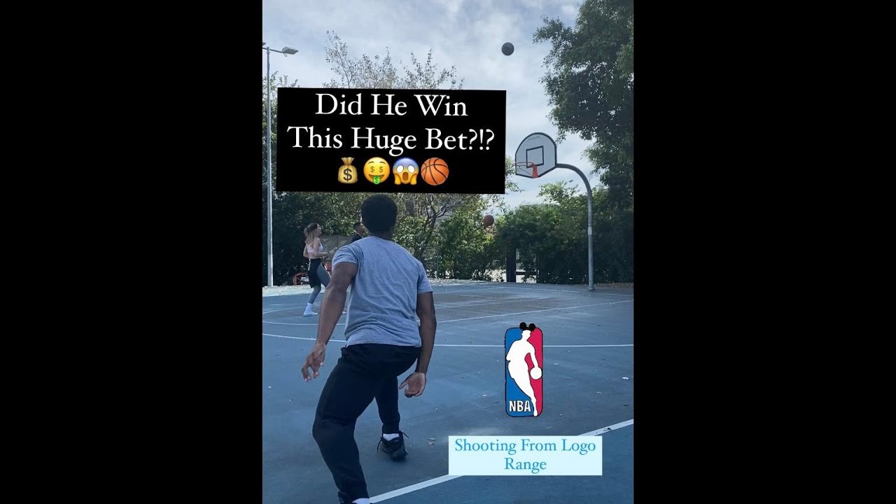 MONEY BASKETBALL SHOT CHALLENGE!!! Cory 'Sauce' Brown Shoots From Logo Range To Win Big!