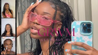 GRWM to try out a 90s makeup look and talk about EVERYTHING