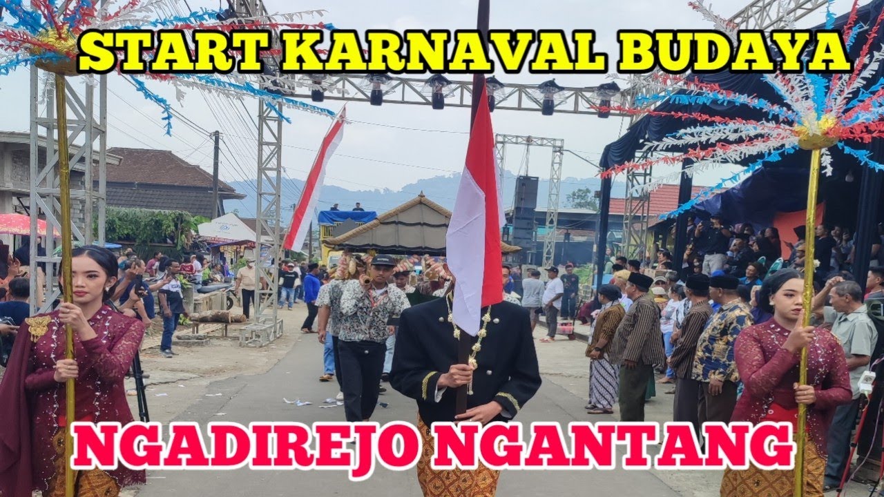 START KARNAVAL BUDAYA  DESA SUMBERMULYO  NGADIREJO NGANTANG