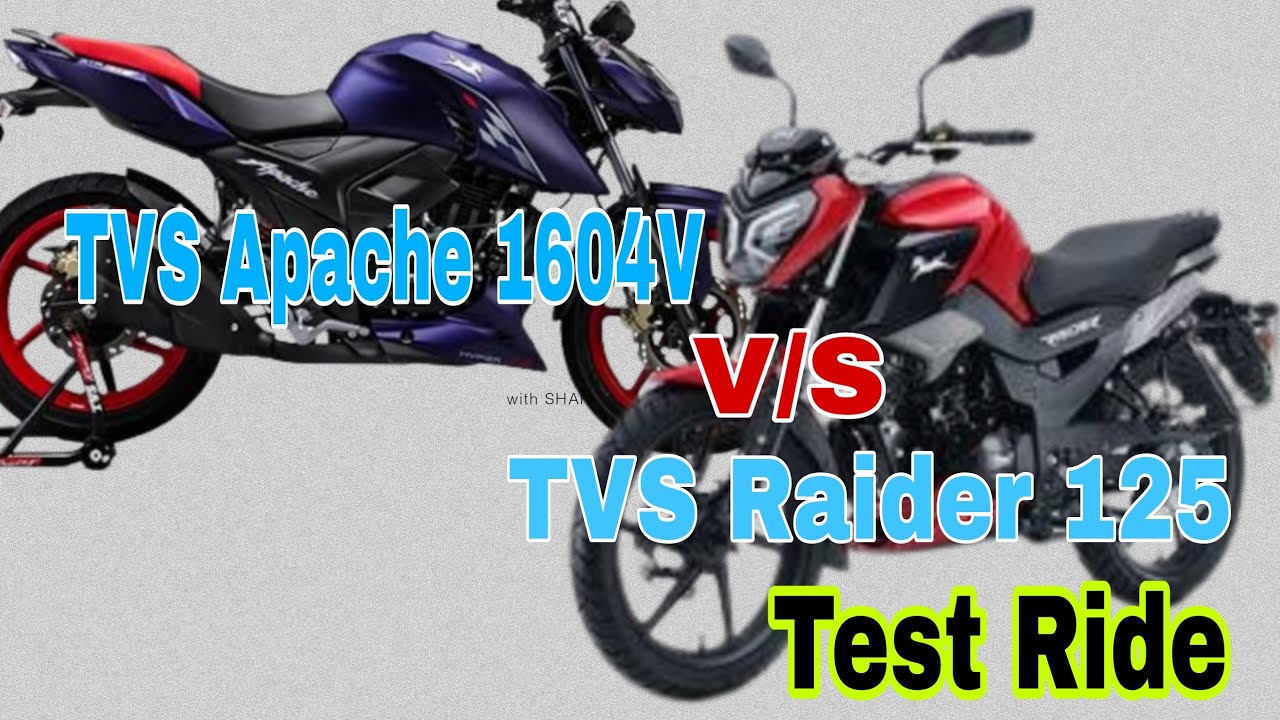 2024 TVS Raider 125 vs 2023 Apache 160 4V | Which is Best for You ? # ...