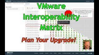 VMware Product Interoperability Matrix - Plan your Upgrade!