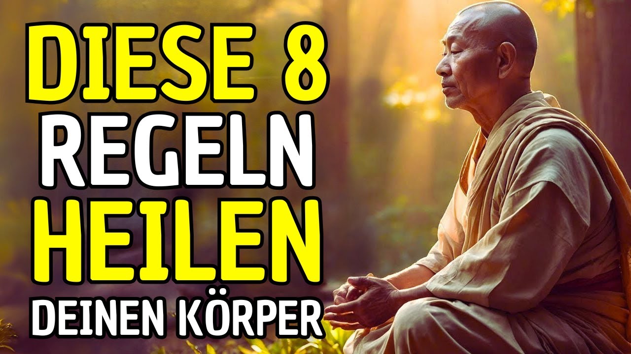 8 BUDDHISTISCHE REGELN, UM DEINEN KÖRPER ZU ENTGIFTEN | BUDDHISTISCHE WEISHEIT
