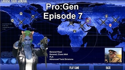 Command & Conquer Zero Hour: Pro:Gen Mod - Tank General 7