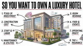 The Economics of Owning a Luxury Hotel | How ₹500 Crore Hotels Make Money