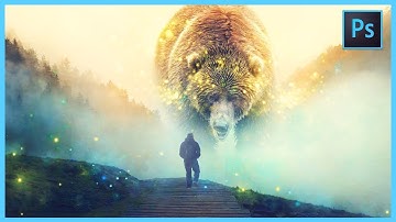 [ Photoshop Manipulation ] BIG BEAR - Fantasy Editing Tutorial