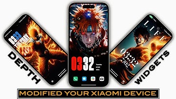 Xiaomi Hyperos & Miui Best Theme For LockScreen 🤯 You Should Try It - Anime Homescreen For Xiaomi ⚡🤩