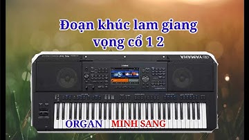 Đoạn khúc lam giang vọng cổ 1 2_organ MINH SANG_LÊ SANG Vlogs