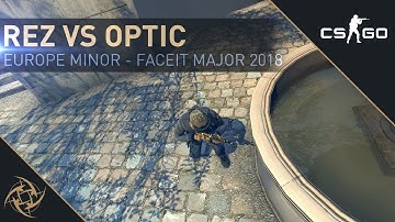 #CSGO | NiP REZ - Solid A-Site Defense on overpass (Europe Minor - FACEIT Major 2018)