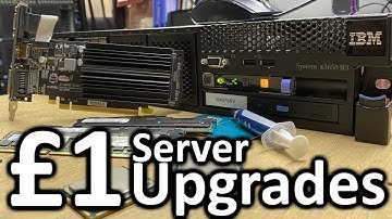 Upgrading the £1 ($1.37) IBM Server - Ebay Finds