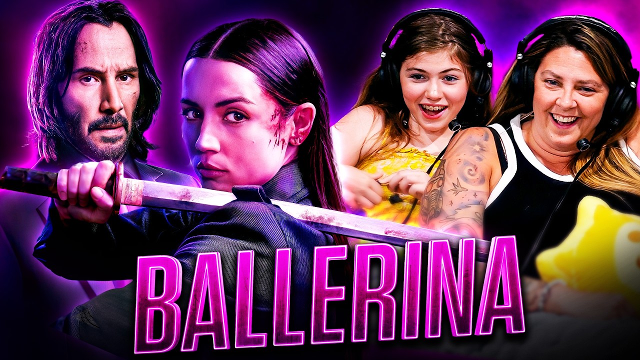 INSANE ACTION SEQUENCES! Ballerina Reaction (John Wick Movie Reaction) | Mom & Daughter Reacts