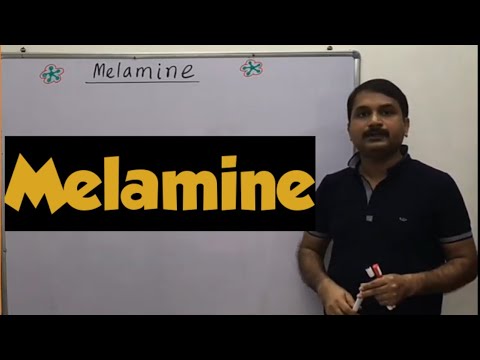 Videó: A melamin térhálós polimer?