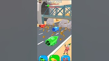 Shape-shifting Game Level-2002 Very Cool & Gnerly hyper casual game #shorts #gameplay #shapeshifting