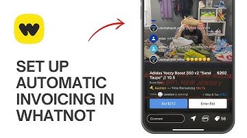 How to Set up Automatic Invoicing in Whatnot