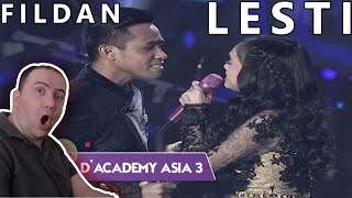 REAKSI: DA Asia 3: Fildan DA4 dan Lesti - Gerimis Melanda Hati (Konser Kemenangan)