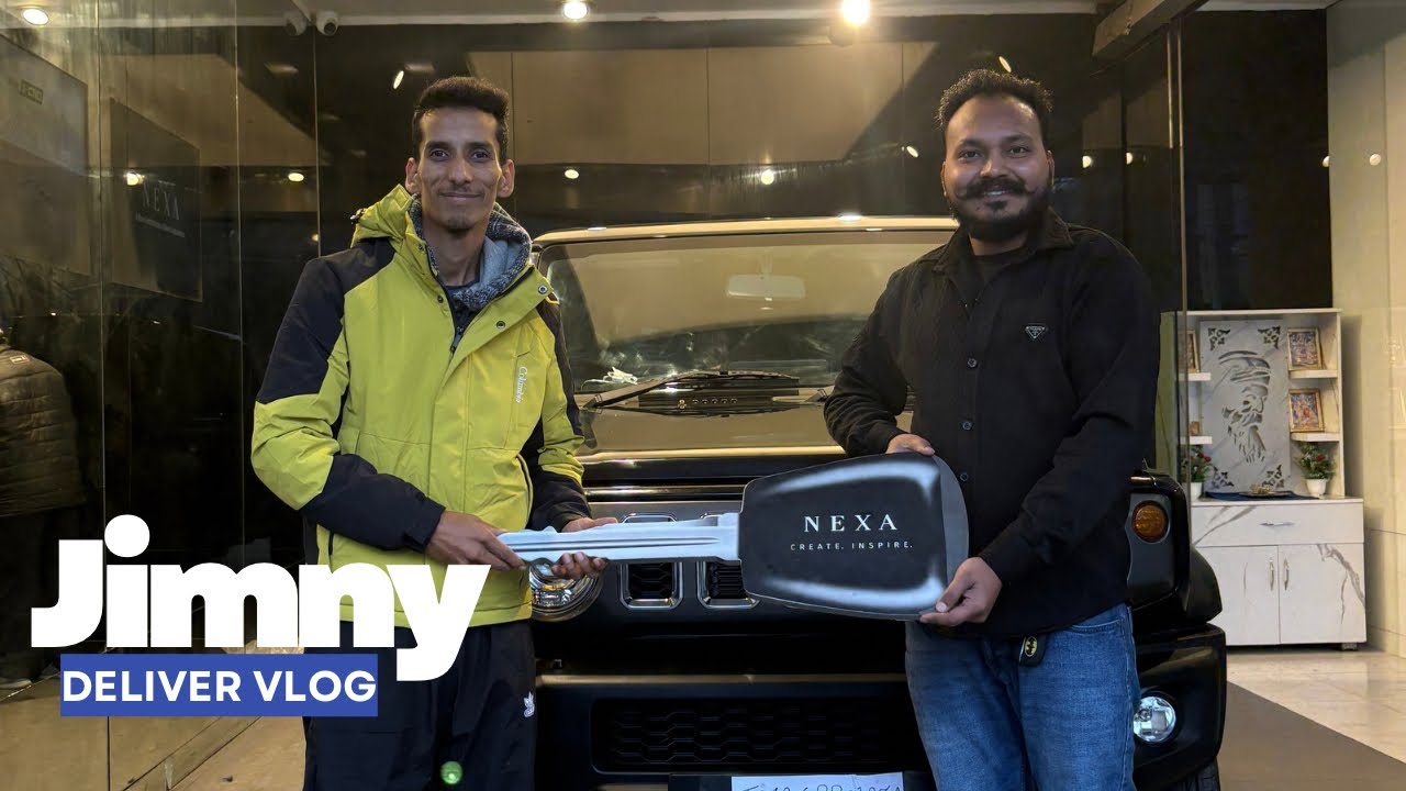 Maruti Jimny Delivery on 1st January 2026 | Dream Come True! Full Showroom Process