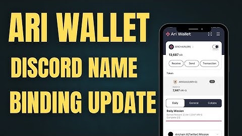 Arichain Registration ||  Ari Wallet Discord Update write