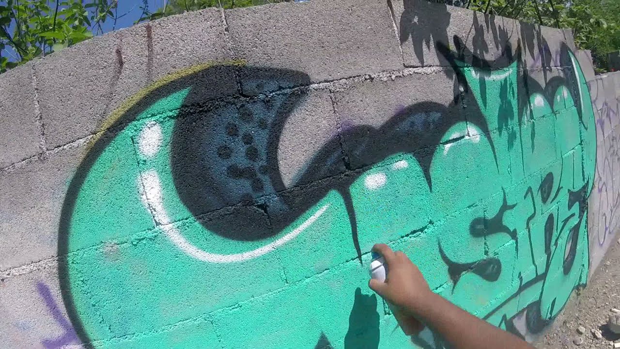 Sastre - Graffiti Aqua Letters!