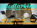 Suffolk Mudlarking Diary Exploring Forts & Fossil Hunting