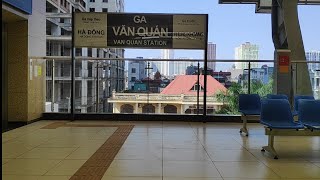 ﾊﾉｲﾒﾄﾛ車窓･南行(08)Văn Quán駅→(09)Hà Đông駅