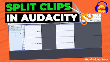How to Split and Move Clips in Audacity