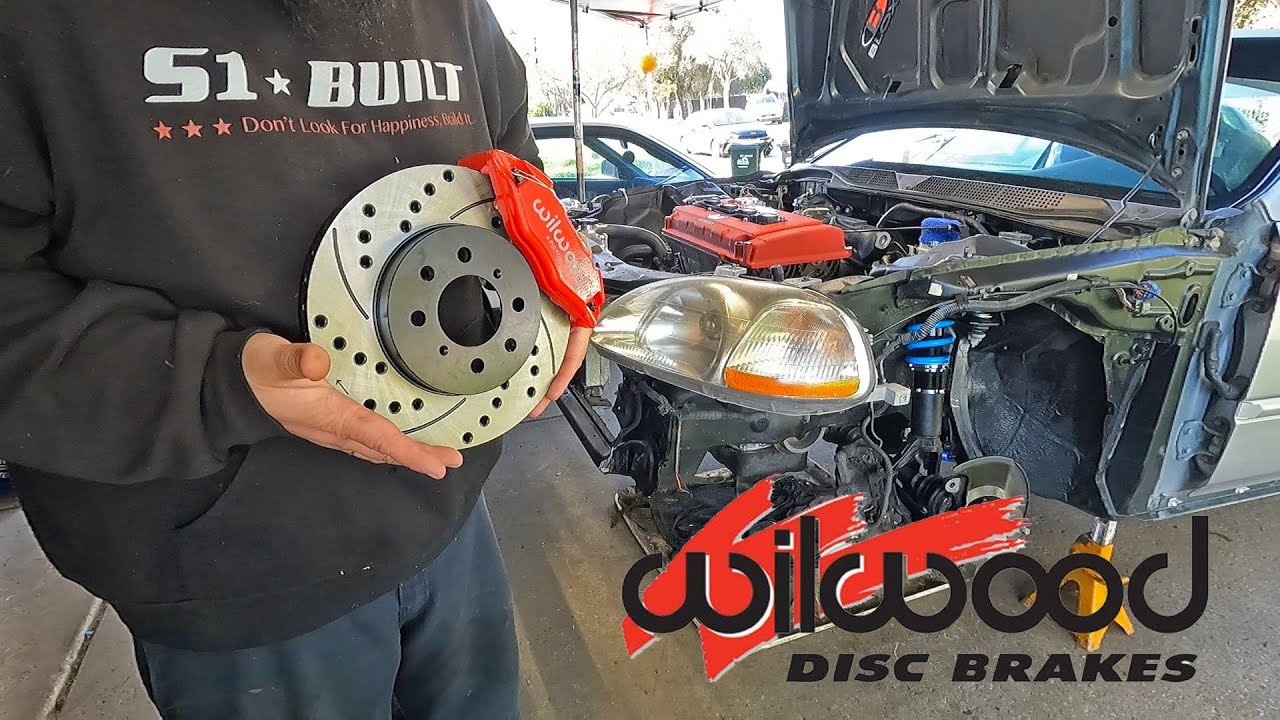B18c GSR Swapped EJ8 FIRST START | Wilwood Brake Upgrade!