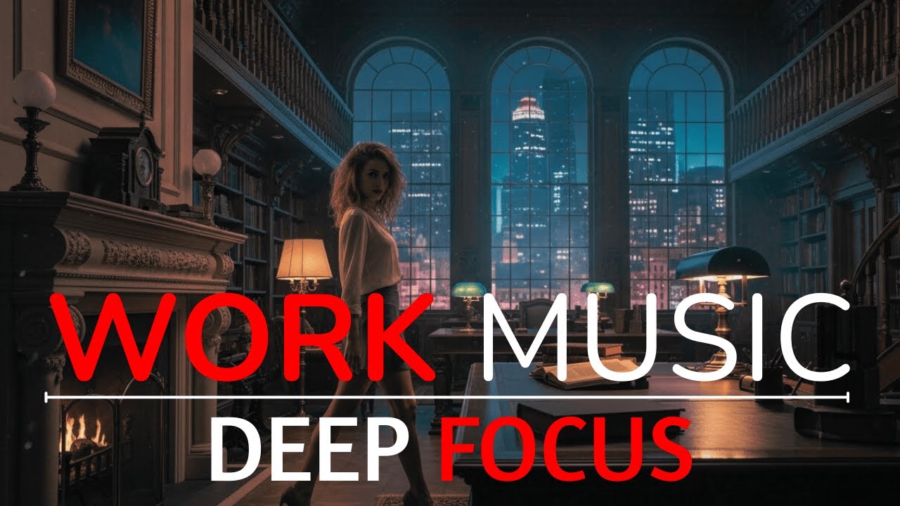Deep Focus Music for Work | Ambient Instrumental for Long Productivity Sessions