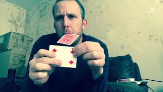 Moving pips card trick