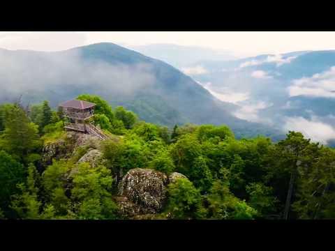 Bolu Yedigöller Drone çekimi (kuş bakışı)