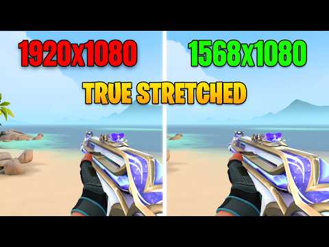 VALORANT 100% True Stretched Resolution Tutorial (2026)