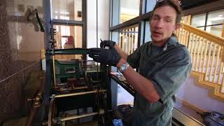 Fixing the Courthouse clock tower