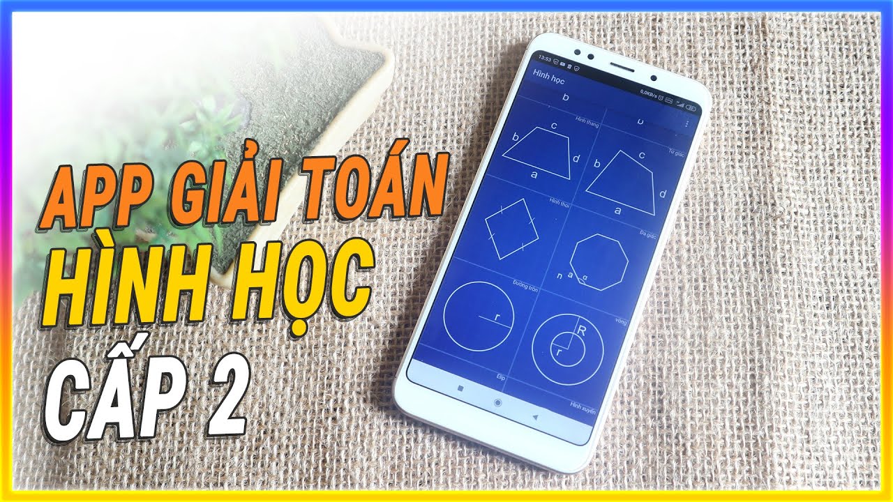 Phần mềm giải toán hình học | Ứng dụng giải toán hình học cho học sinh cấp 2 | Mê thủ thuật