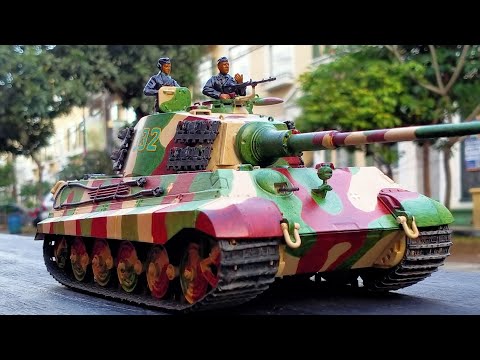German Tiger II Ausf. B, Scale 1/35, RC Conversion and Modification