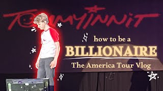 TOMMYINNIT taught me how to become a BILLIONAIRE! [[🔺Ft. Xzyllo🔺]] SHOW VLOG