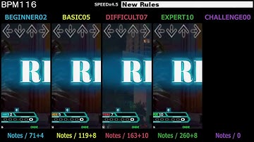 DDR / New Rules - SINGLE (DanceDanceRevolution A20)