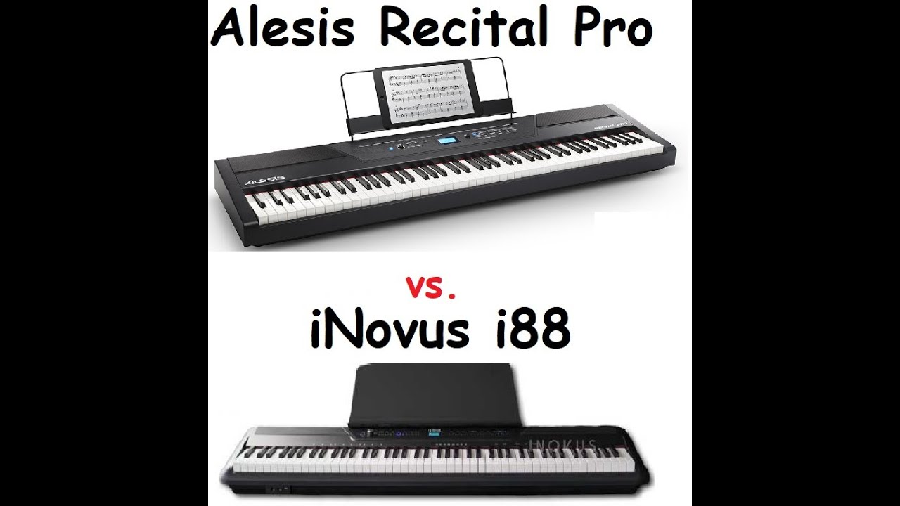 New ALESIS RECITAL PRO Digital Pianos