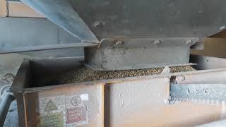 Mobile grain rolling