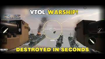 Destroyed Enemies in Seconds | Best VTOL Kills in Call of Duty Mobile