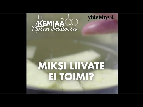 Keittiökemiaa: Miksi liivate ei toimi?